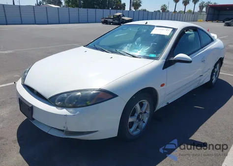 2000 Mercury Cougar V6 z USA, uszkodzony, nr VIN 1ZWFT61L7Y5637715